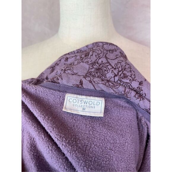 Purple Floral Cotswold Jacket Zip Front - Picture 6 of 6